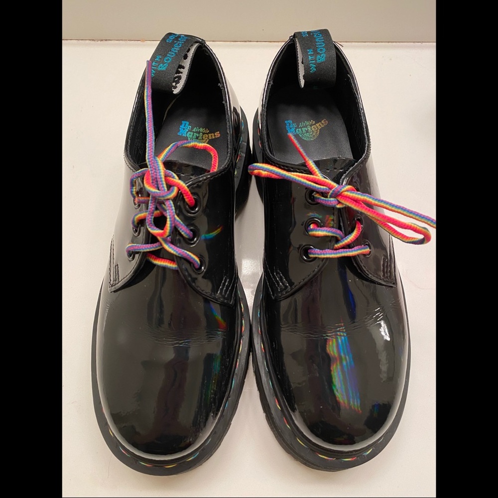 rainbow doc martens 🌈